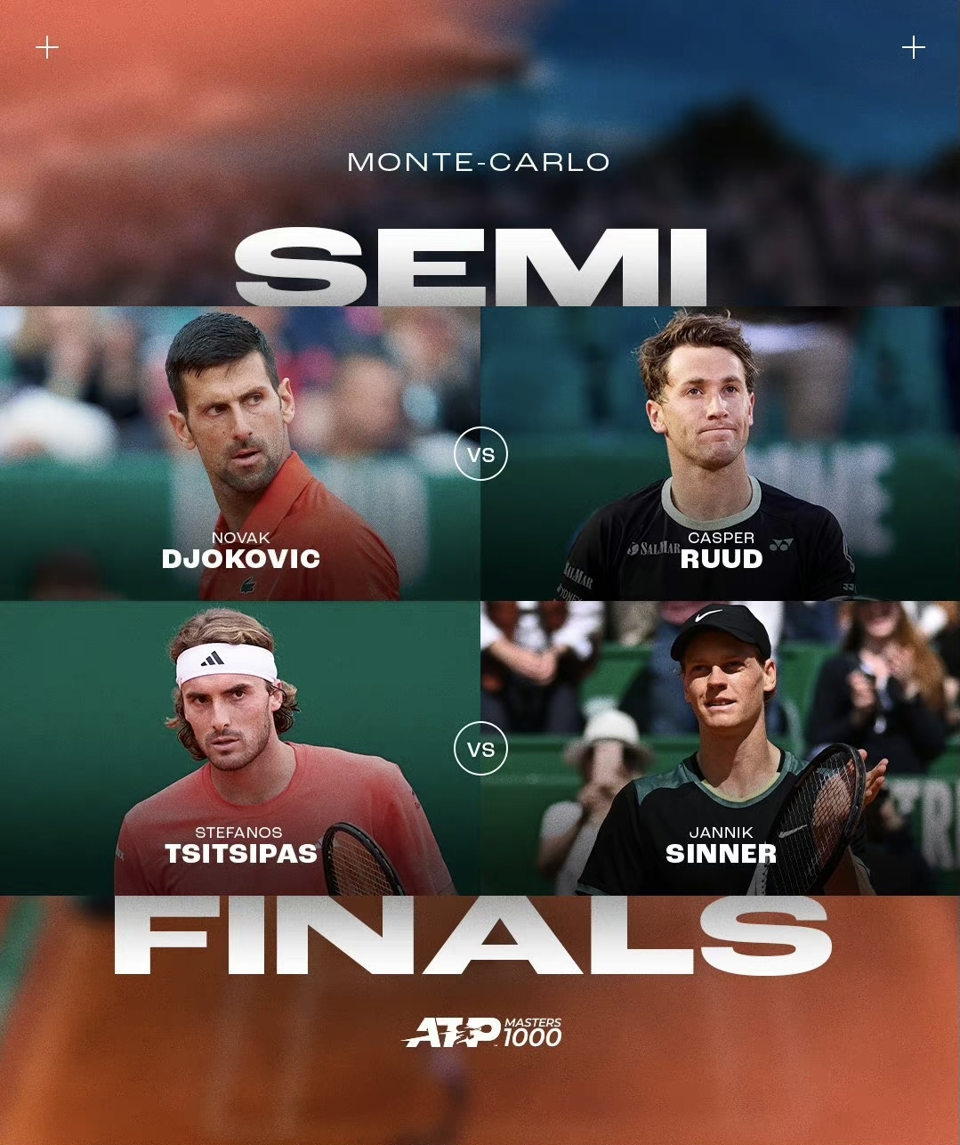 温网横扫蒙特卡洛大师赛，鲁德扛起全队