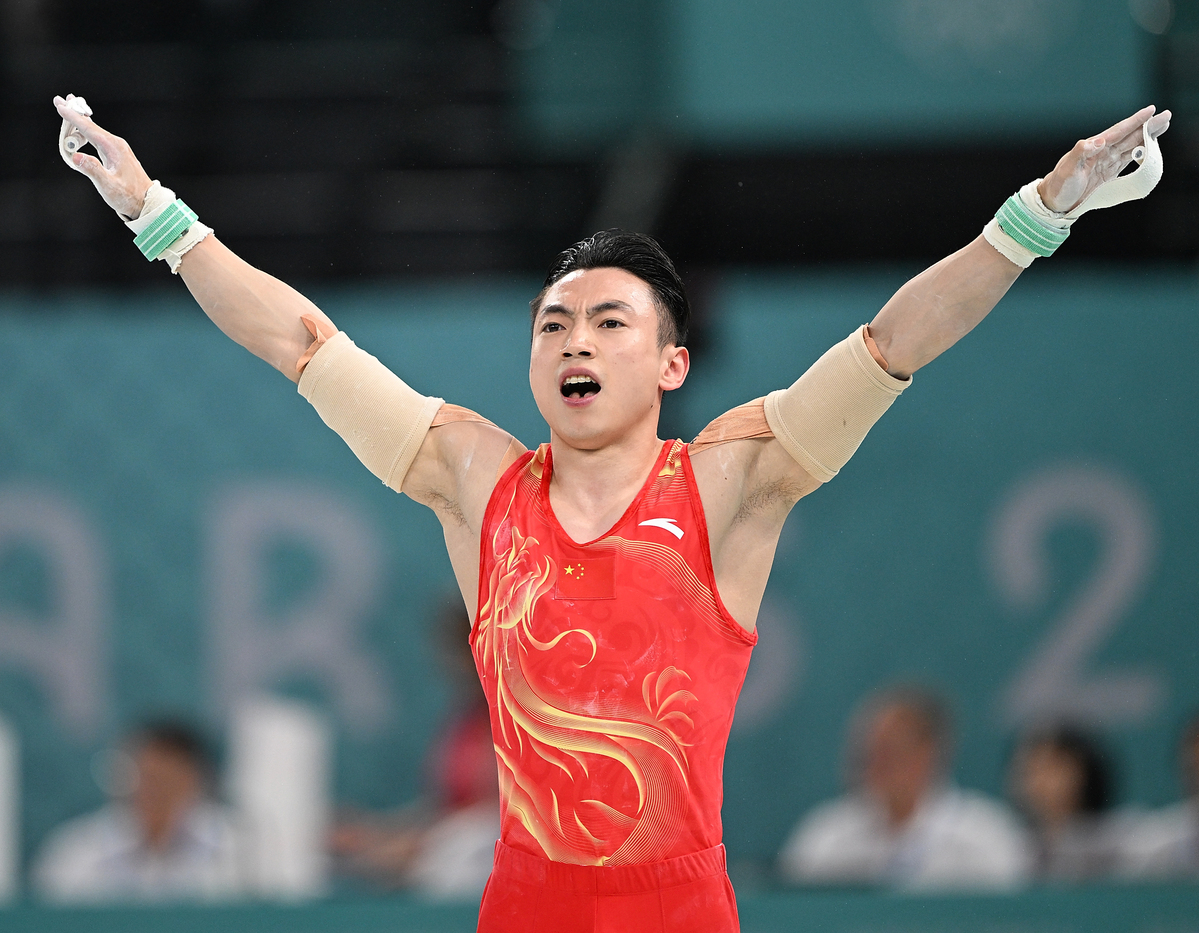 体操男子组实力浑厚,无可匹敌 体操男子组实力浑厚,无可匹敌